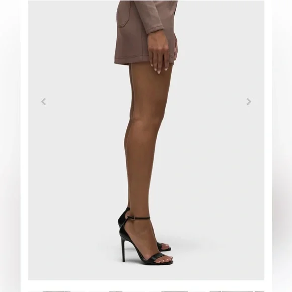 Hudson Jeans seamed Deep Tapue Mini Skirt with sculpting knit nwot - Picture 16 of 16